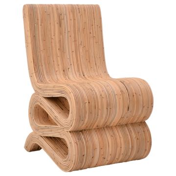 Fotoliu Favorsy pakoworld rattan in culoare Naturala 65x52x90cm