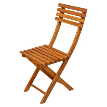 Scaun de grădină în culoare naturală din lemn masiv Alameda – Garden Pleasure