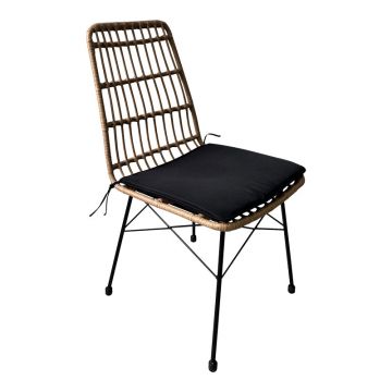 Scaun de gradina Naoki, Maro, 45x60x83 cm