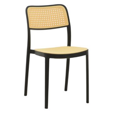 Scaun Westley din pp Natural 55x47x81cm 47x55