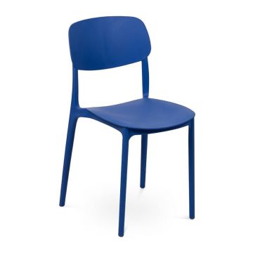 Scaun de grădină albastru din plastic Hébé – Bonami Essentials