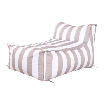 Beanbag pentru grădină alb-gri – Bonami Essentials