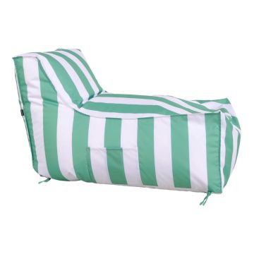 Beanbag pentru grădină alb-verde – Bonami Essentials