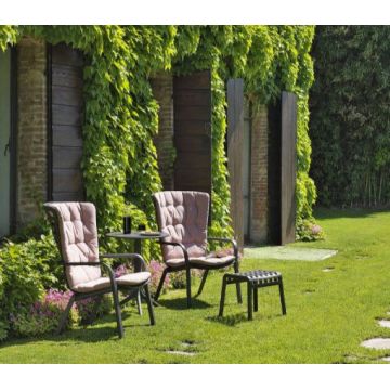 Fotoliu terasa rabatabil OLIO cu perna - Agave - PROMO - Default Title