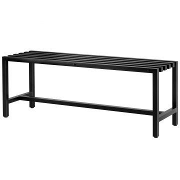 Outsunny Bancă Grădină din Metal și Oțel | Aosom Romania