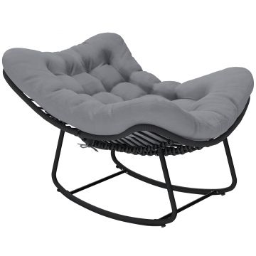 Outsunny Fotoliu ou ratan | Aosom Romania