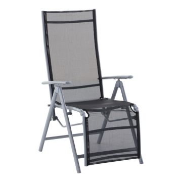 Scaun de grădină negru din metal Ariola – Garden Pleasure