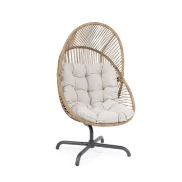 Fotoliu pivotant PALAWAN - Lemn