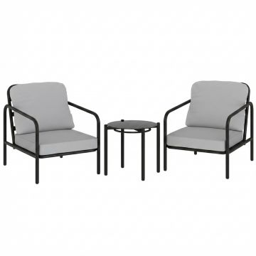 Outsunny set bistrou salon grădină fotolii | Aosom Romania