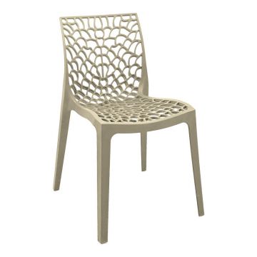 Scaun exterior Hush, polipropilena, 50x57x81 cm