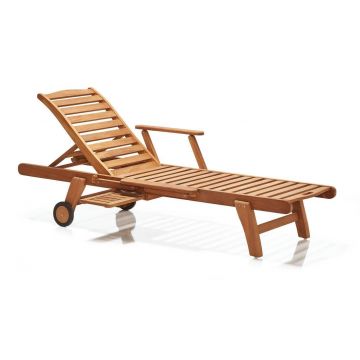 Șezlong Reha, Maro, 65X35X195 Cm - Maro