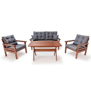 Set De Lounge De Gradina Napoli, 4 piese - arsiv4