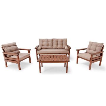 Set De Lounge De Gradina Ozgur, 4 piese - Maro