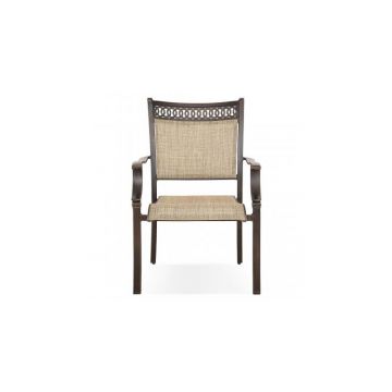 Scaun QUEENSBURY  bronz-maro