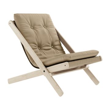 Fotoliu de grădină maro deschis Boogie – Karup Design Fotoliu de grădină maro deschis Boogie – Karup Design