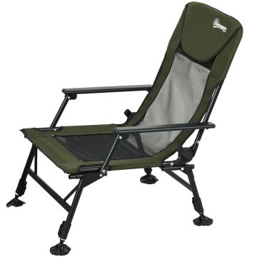 Outsunny Scaun Pat de Pescuit, Scaun de Pescuit, Scaun de Camping | Aosom Romania